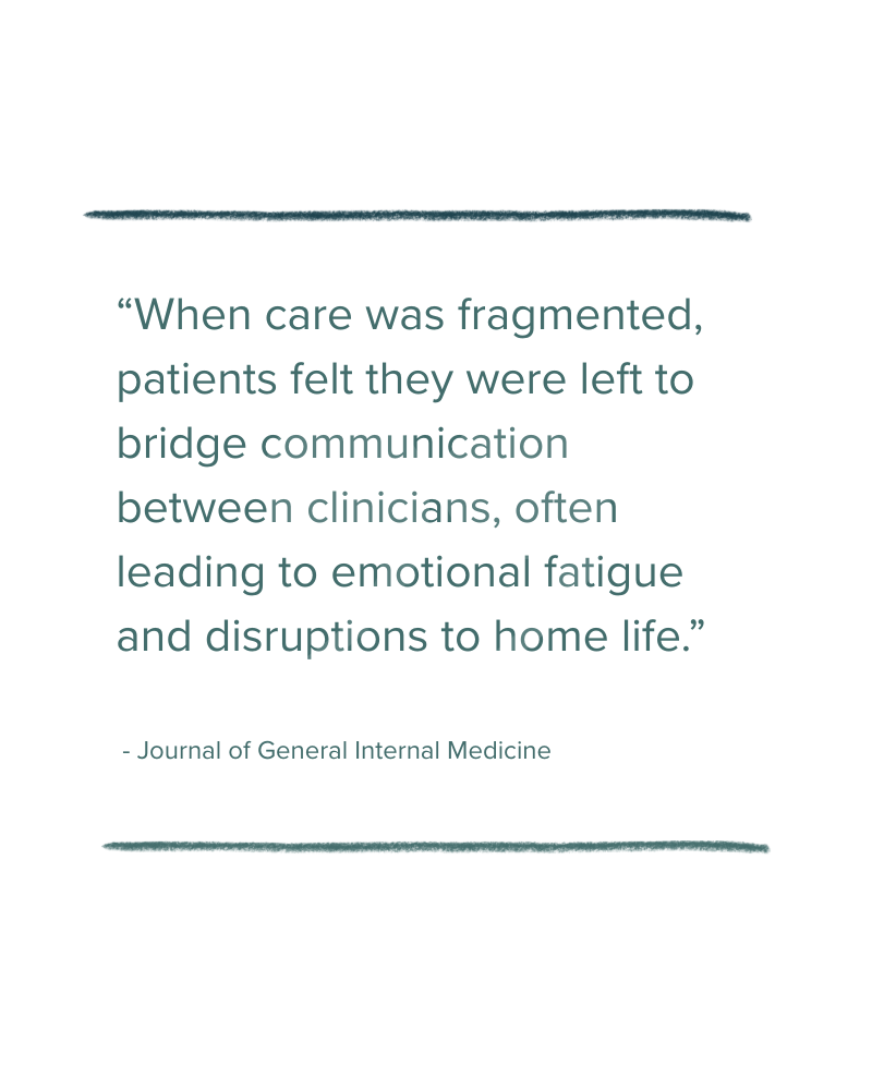 Vivid Vault mobile app organizing patient health records