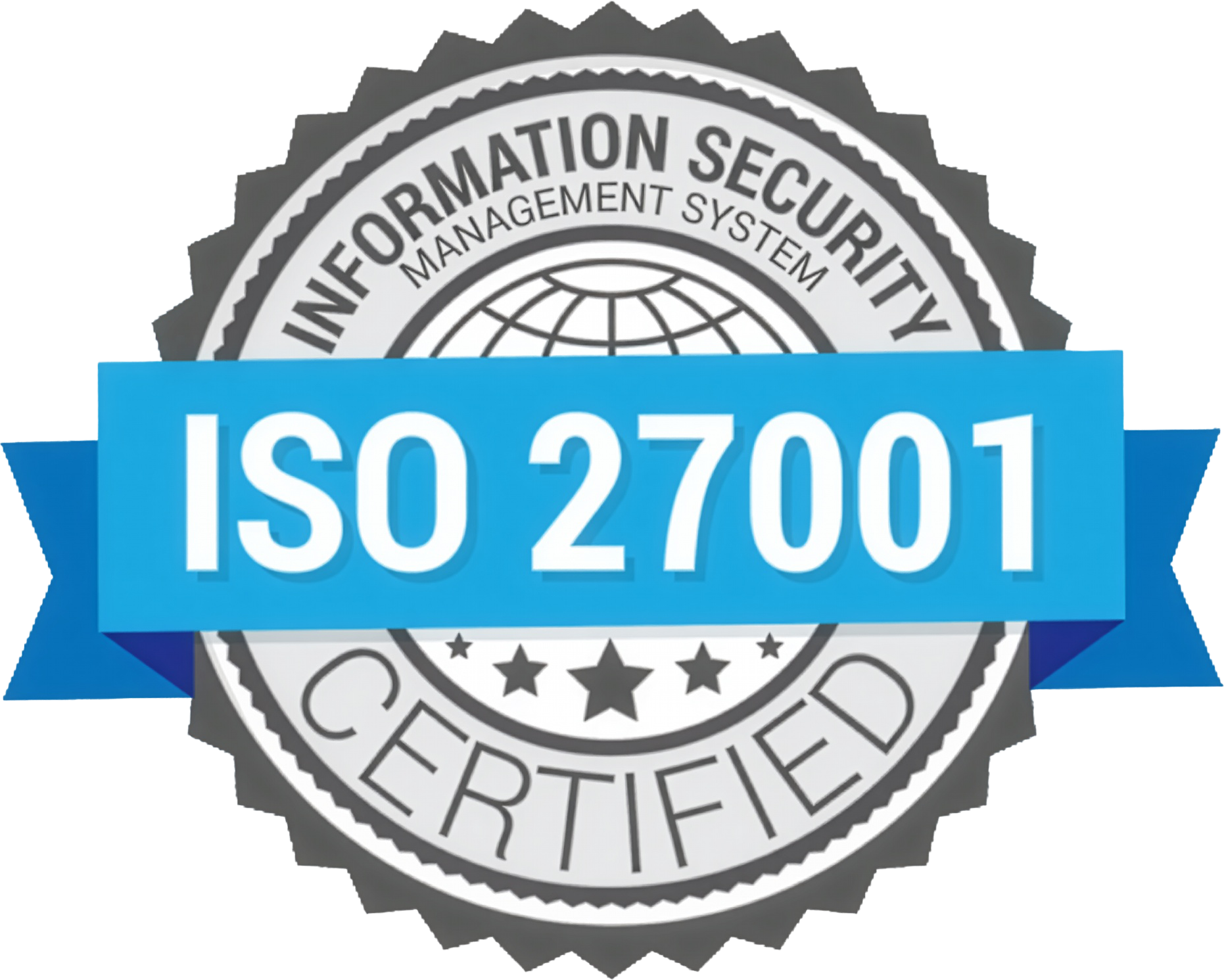 ISO 27001 Certified badge